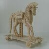 Puzzle 3D Cheval en Bois 56 Pièces Age 8+ 22x10x21cm