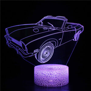 Lampe 3D Voiture de collection