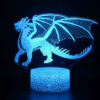 Lampe 3D dragon volant