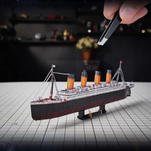 Puzzle 3D Titanic en Métal Age 14+ 20x2x7cm