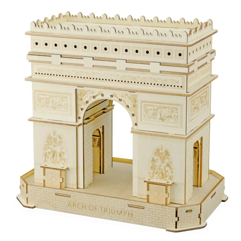 Puzzle 3D Arc De Triomphe en Bois Age 12+ 15.1x24.7x22.5cm
