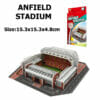 Puzzle 3D Stade de Foot Anfield en Plastique Age 3+ 15.3x15.3x4.8cm