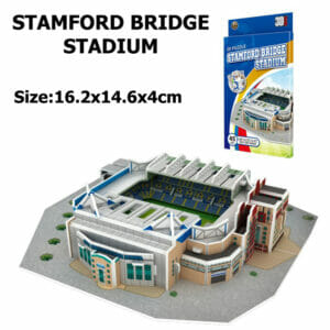 Puzzle 3D Stade de Foot Stamford Bridge en Plastique Age 3+ 16.2x14.6x4cm