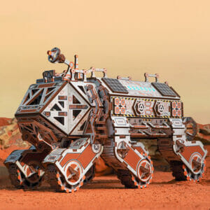 Puzzle 3D Voiture Tanque en Bois Age 12+ 24.2x13.4x16cm