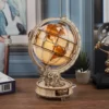 Puzzle 3D en Bois Globe Lumineux 180 Pièces Age 12+ 203x167x293mm