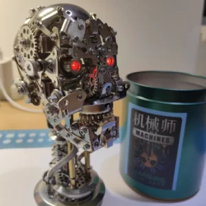 Puzzle 3D Crâne en Métal Age 14+ 8.5x7x16.5cm