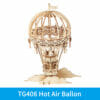 Puzzle 3D Montgolfière en Bois 140 Pièces Age 14+ 147x104x208mm