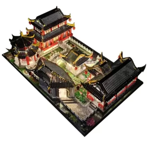 Puzzle 3D Jardin de Suzhou en Métal 14+ 220 Pièces 17x10.3x5.5cm
