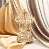 Puzzle 3D en Bois Carrousel 12+ 152 Pièces 105x105x180mm