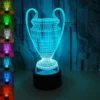 Lampe 3D Football - Trophée