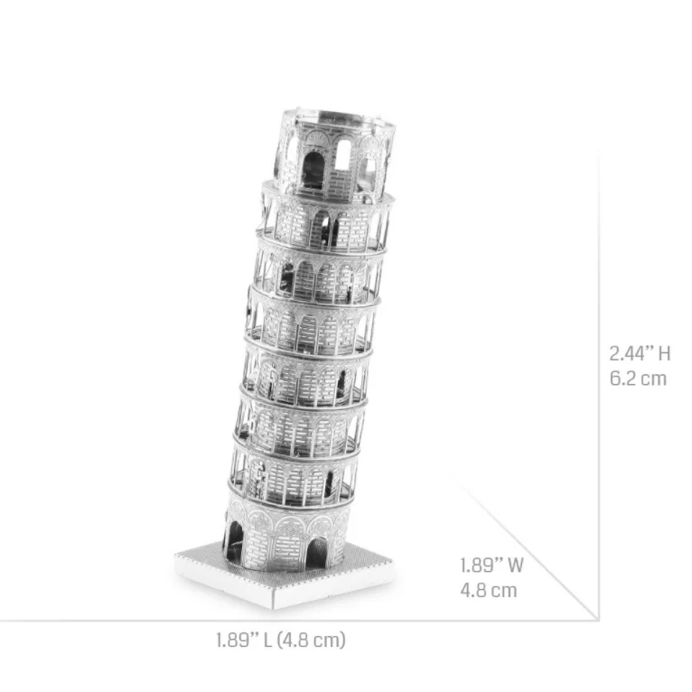 Puzzle 3D Métal - Tour de Pise Age 14+ 6.2x4.8x4.8cm