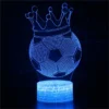 Lampe 3D Football - Ballon Couronne
