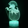Lampe 3D Dinosaure - Bébé sortant de son Oeuf