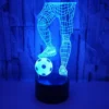 Lampe 3D Football - Ballon au pied