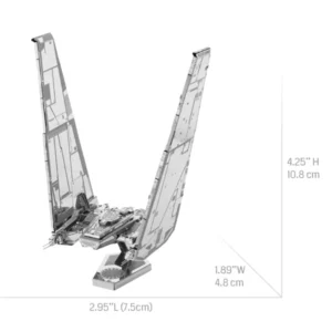 Puzzle 3D Métal Vaisseau Spatial Age 14+ 4.8x7.5x10.8cm