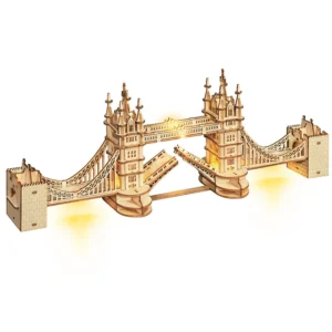 Puzzle 3D Bois - Tower Bridge Londres 14+ 113pcs 36x7.5x11cm