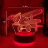 Lampe 3D Avion Ancien à Hélice