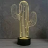 Lampe 3D Cactus