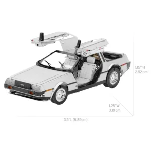 Puzzle 3D Métal - Voiture DeLorean Age 14+ 3x3.2x8.9cm