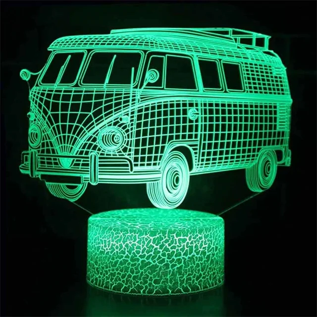 Lampe 3D Van Combi Volkswagen