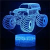 Lampe 3D Monster Truck