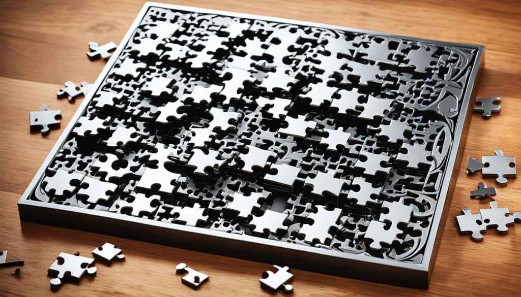 puzzles 3D en métal